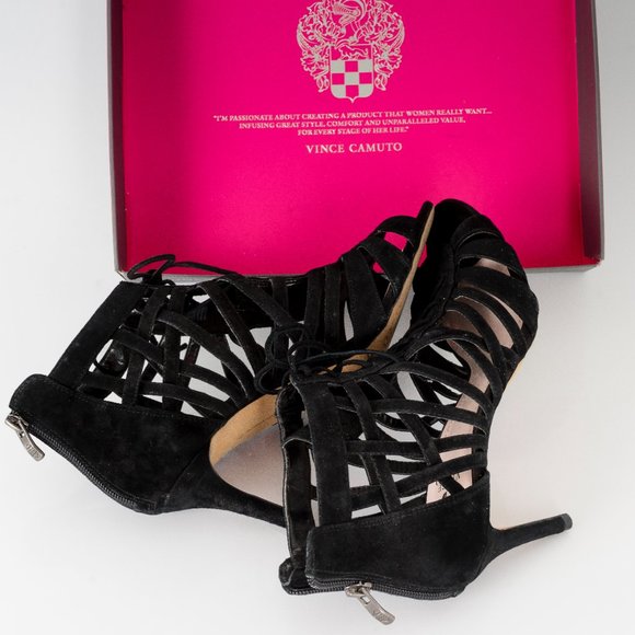 NWT/NIB Vince Camuto  suede heels - sz 10 - Picture 6 of 9